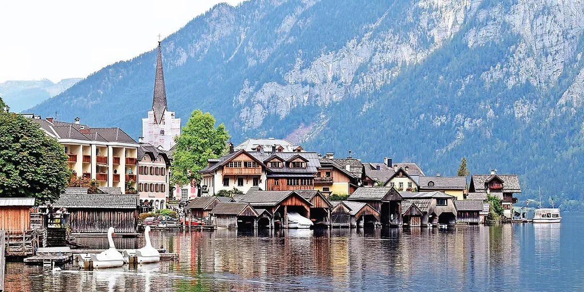 Set out to discover the historical salt mines located in Hallstatt
