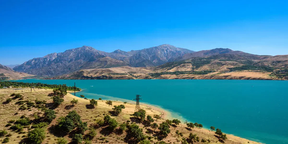 Relax at the Charvak Reservoir