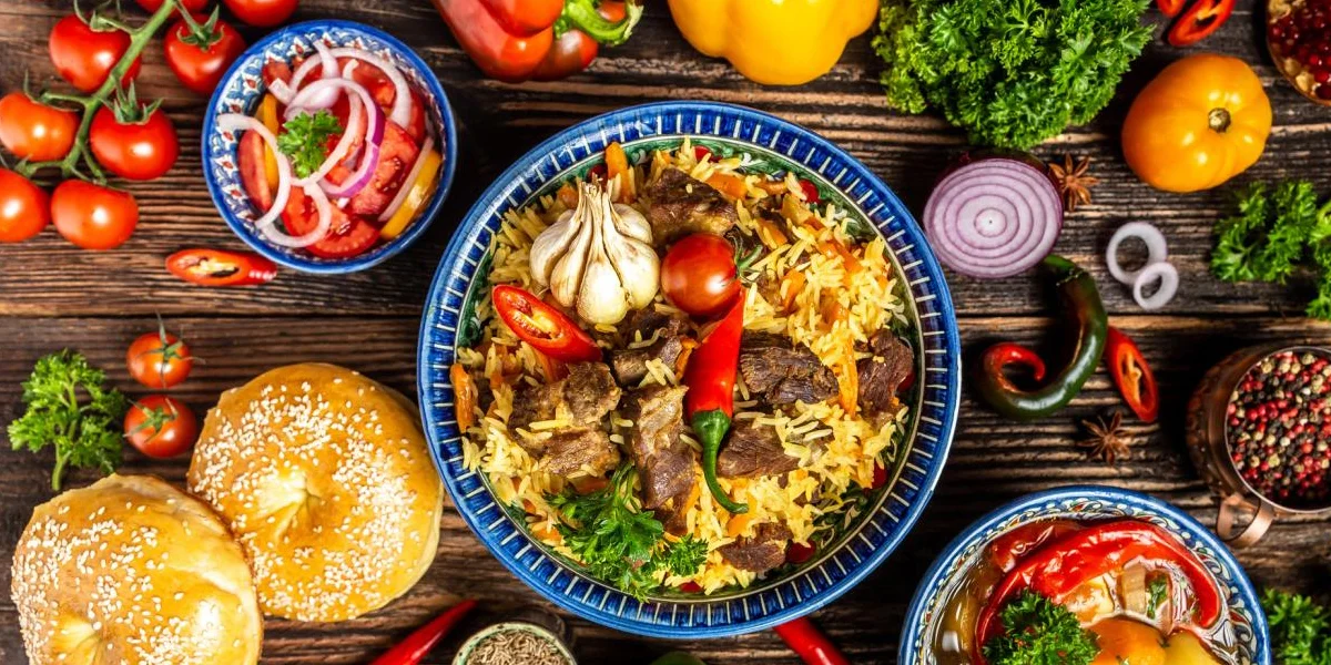 Experience the delectable Uzbek food