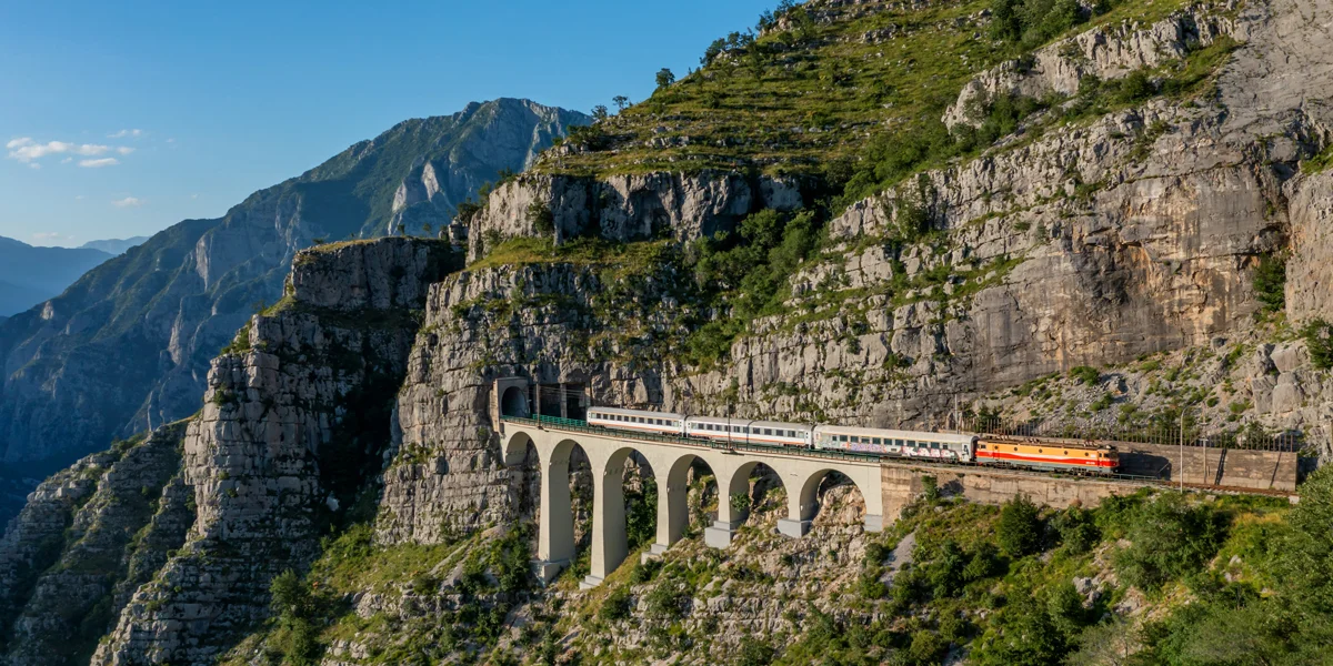 Train Routes Across Europe
