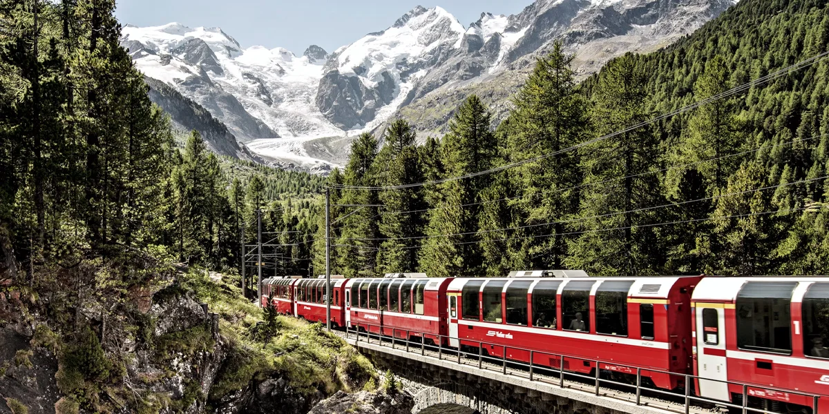 Train Routes Across Europe