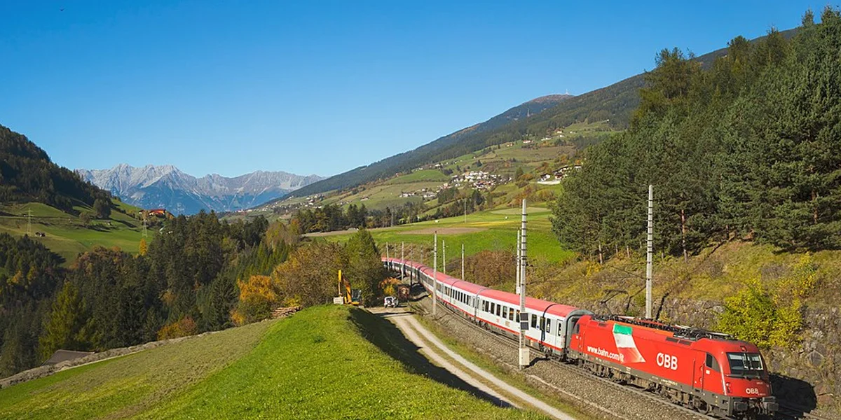 Munich to Venice on the Brenner Railway, Germany, Austria, and Italy