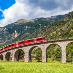 Train Routes Across Europe