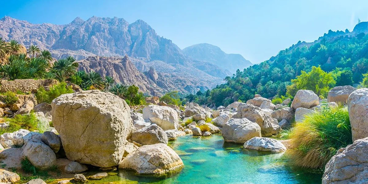 Wadi Shab – Oasis of Clear Blue Pools