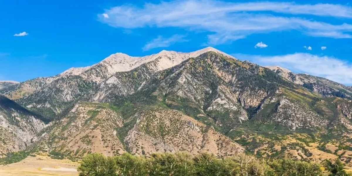Traditional Mount Nebo viewed from northeast