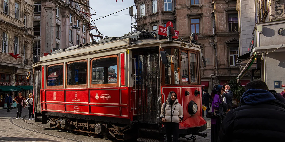 Istiklal Street and Taksim Square