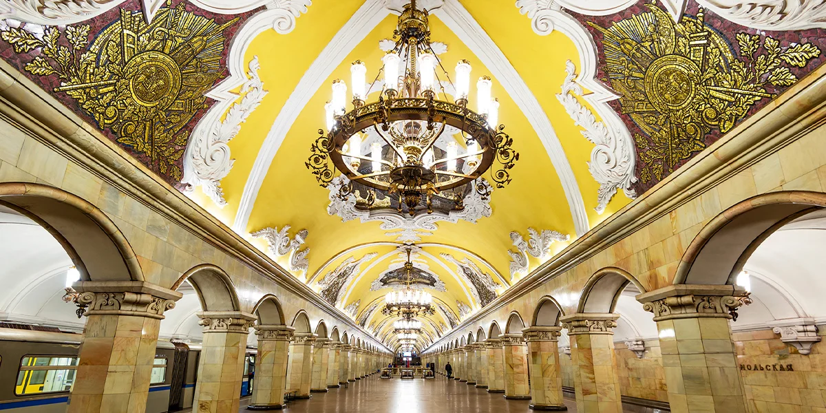 The Moscow Metro the Underground Palaces of the People