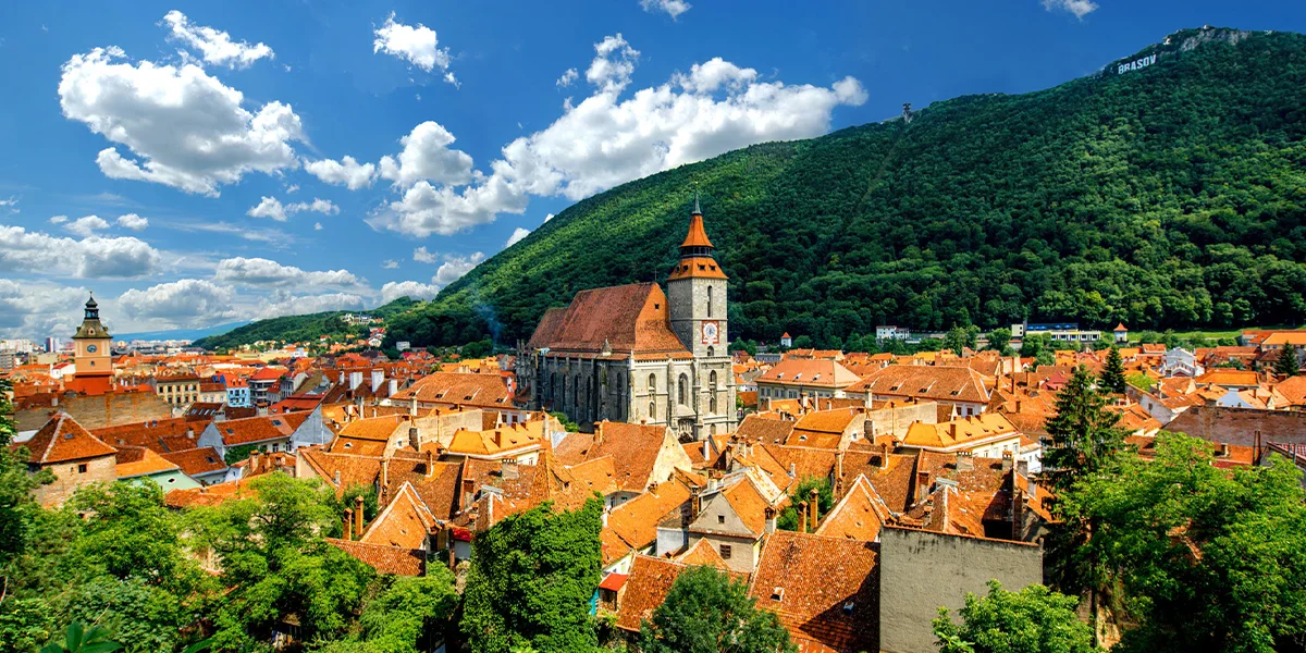6. Brașov The Heart of Transylvania.