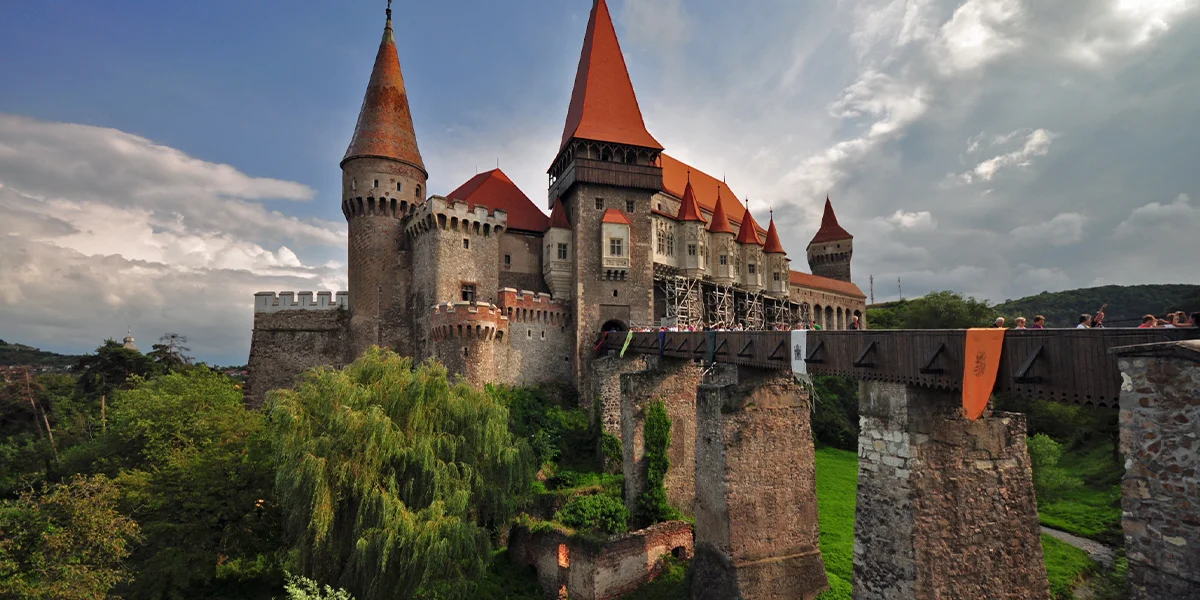 9. Corvin Castle the Gothic Miracle of Hunedoara.