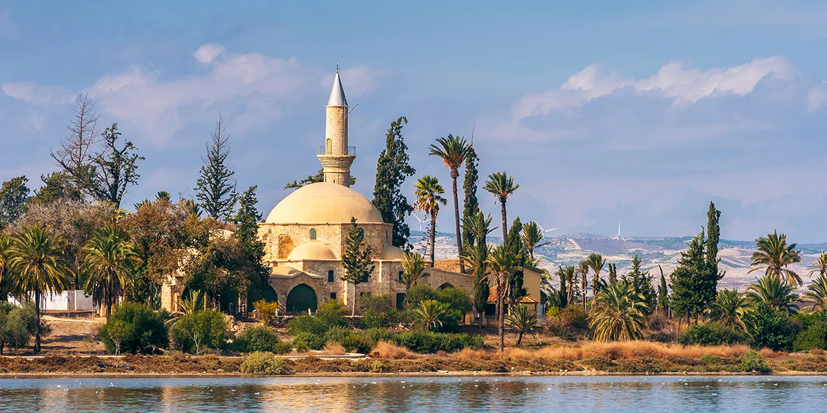 9. Larnaca Salt Lake and Hala Sultan Tekke