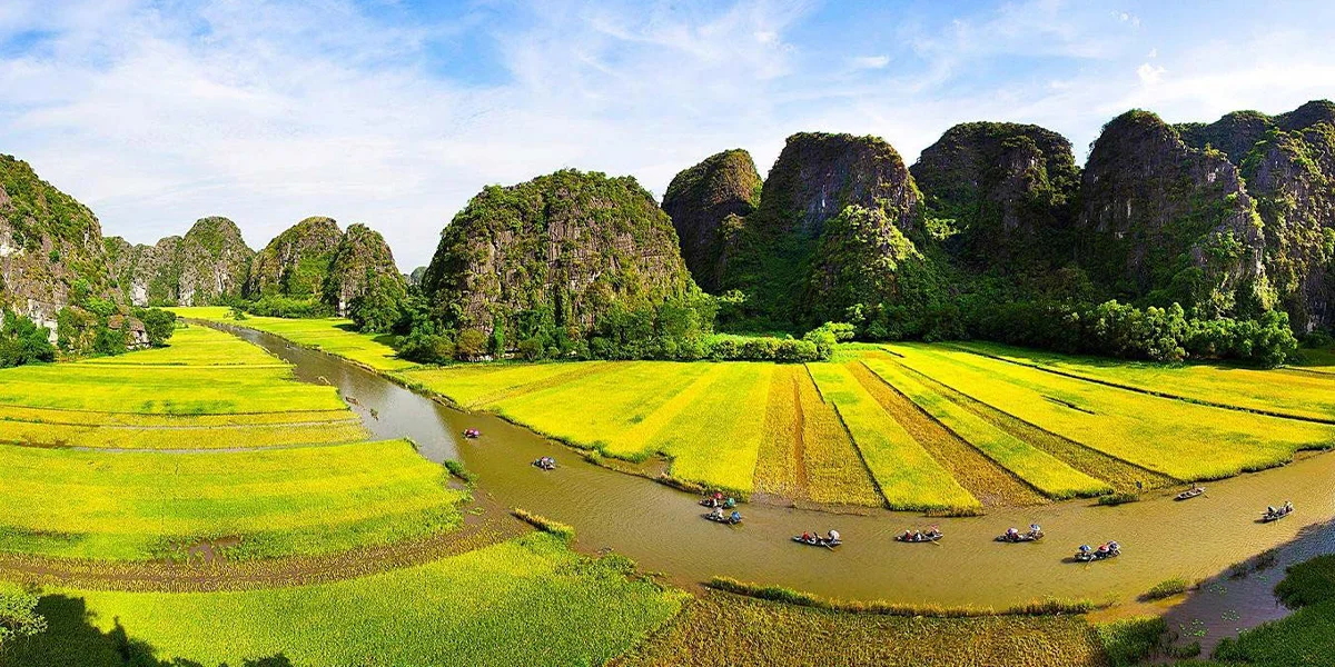 Visit Ninh Binh – “Ha Long Bay on Land”