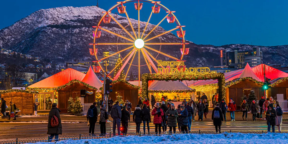 6. Bergen, Norway – Festplassen Christmas Market
