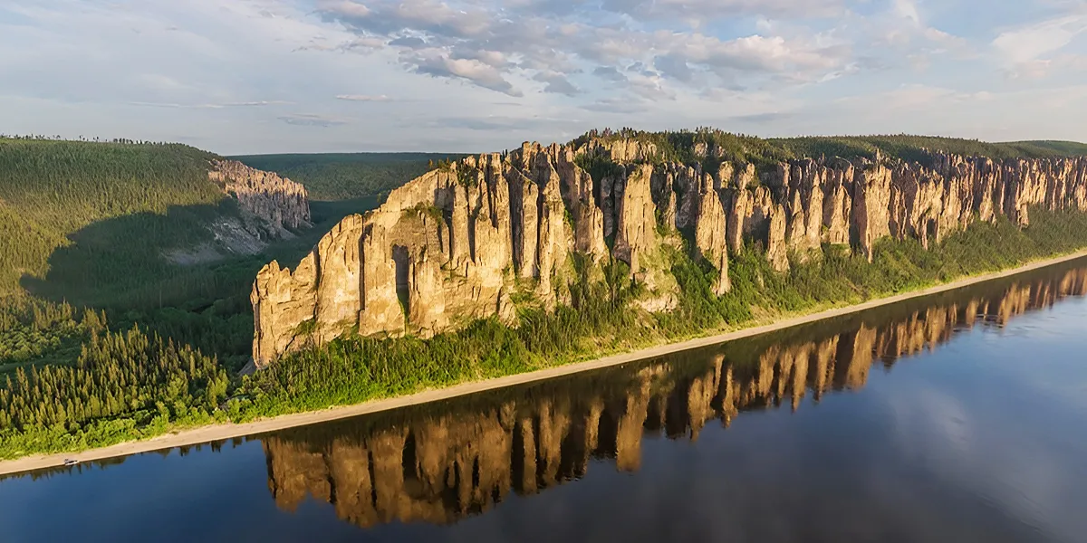 9. Lena Pillars – A Towering Rock Formation Wonderland
