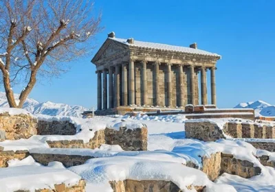 Armenia during winter holidays