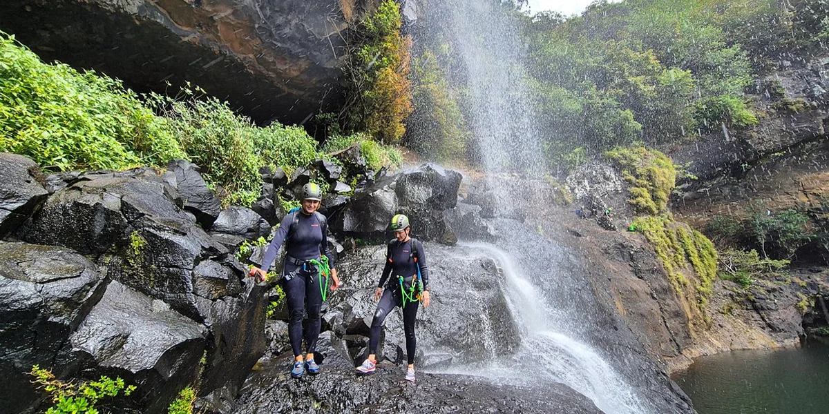 Canyoning at Tamarind Falls