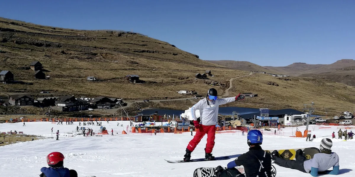 Adventure Skiing in the Maluti Mountains