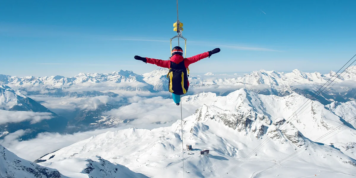 Ziplining in Alpine Regions