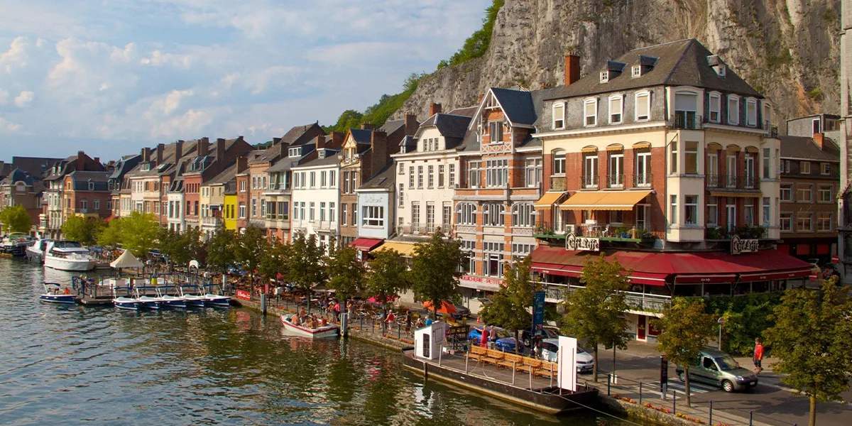 Dinant by the Meuse River