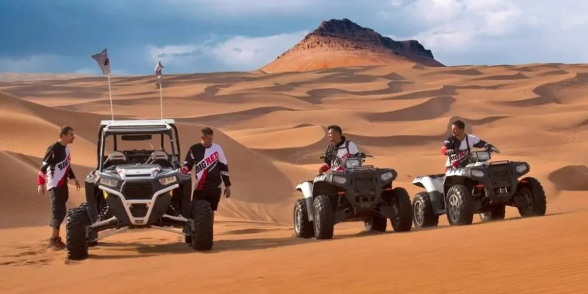Quad Biking in Desert Regions