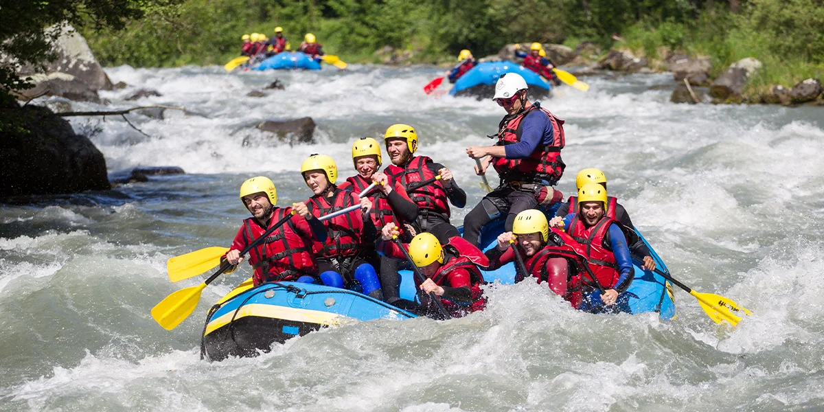 White Water Rafting in Swiss Rivers