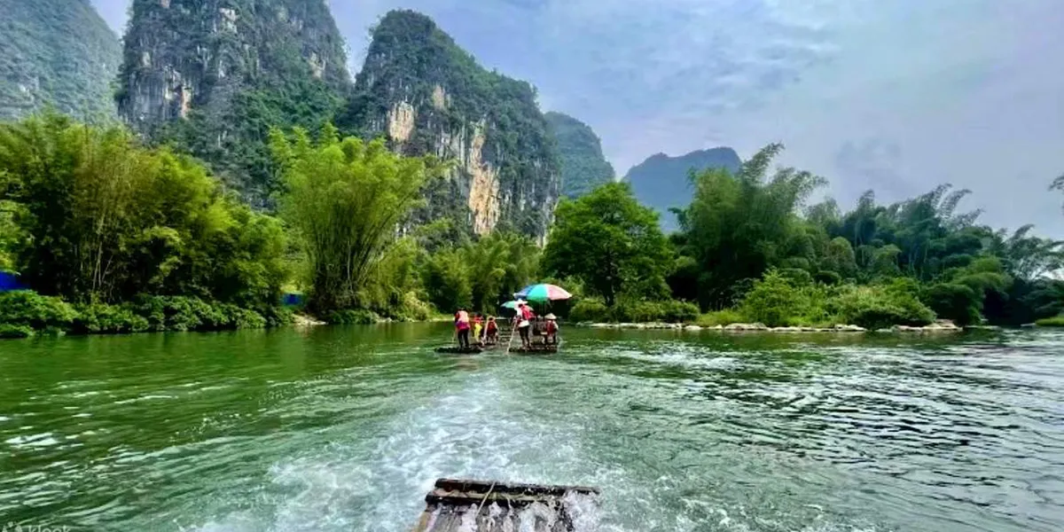 River Rafting in Guilin